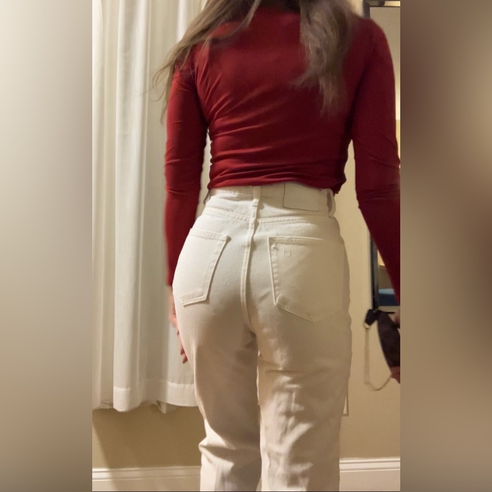 Dé Rococo high waisted white denim - Picture 6 of 14